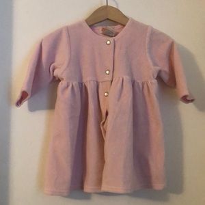Zutano baby dress pink, 6-12months